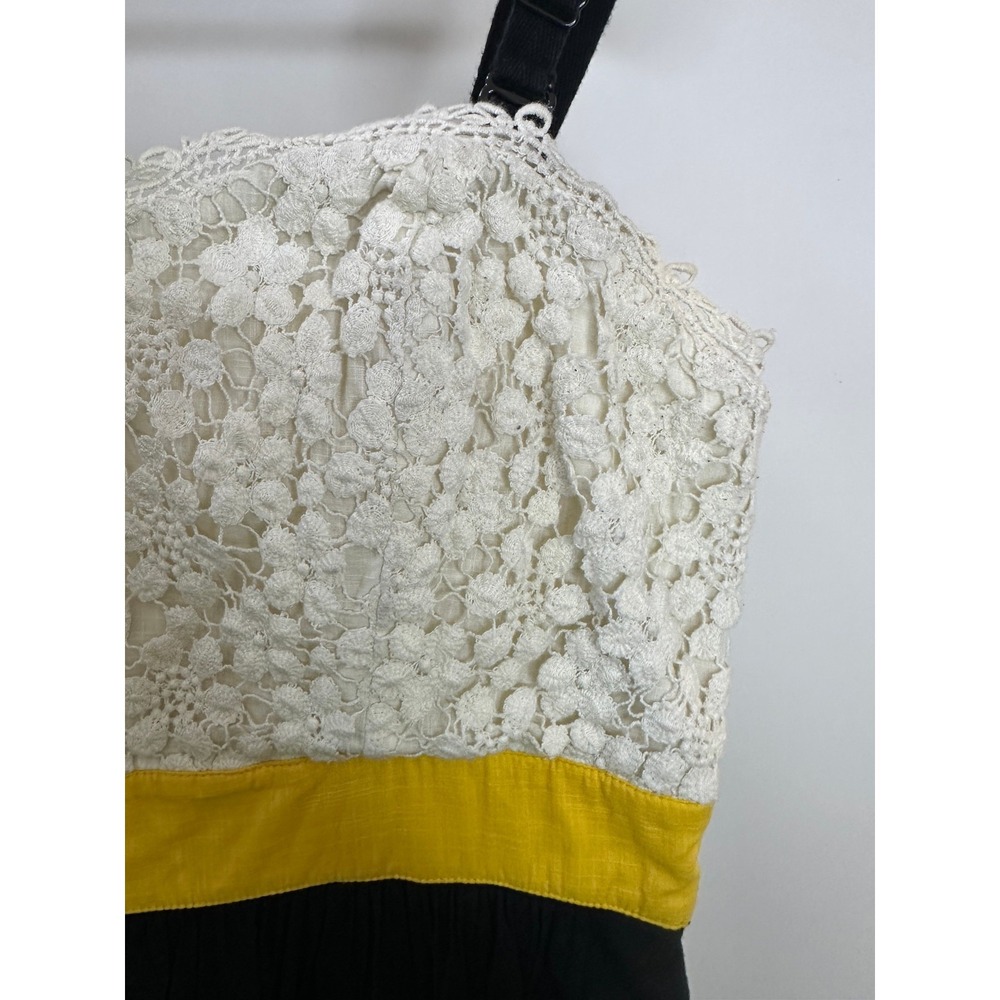 Anthropologie Floreat Dandelion Wish Dress Size 8 Lined Cotton Pockets *Flawed - Picture 7 of 16